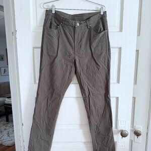 Free Fly Women's Olive Green Cotton Twill Pants - sz 32 x 32